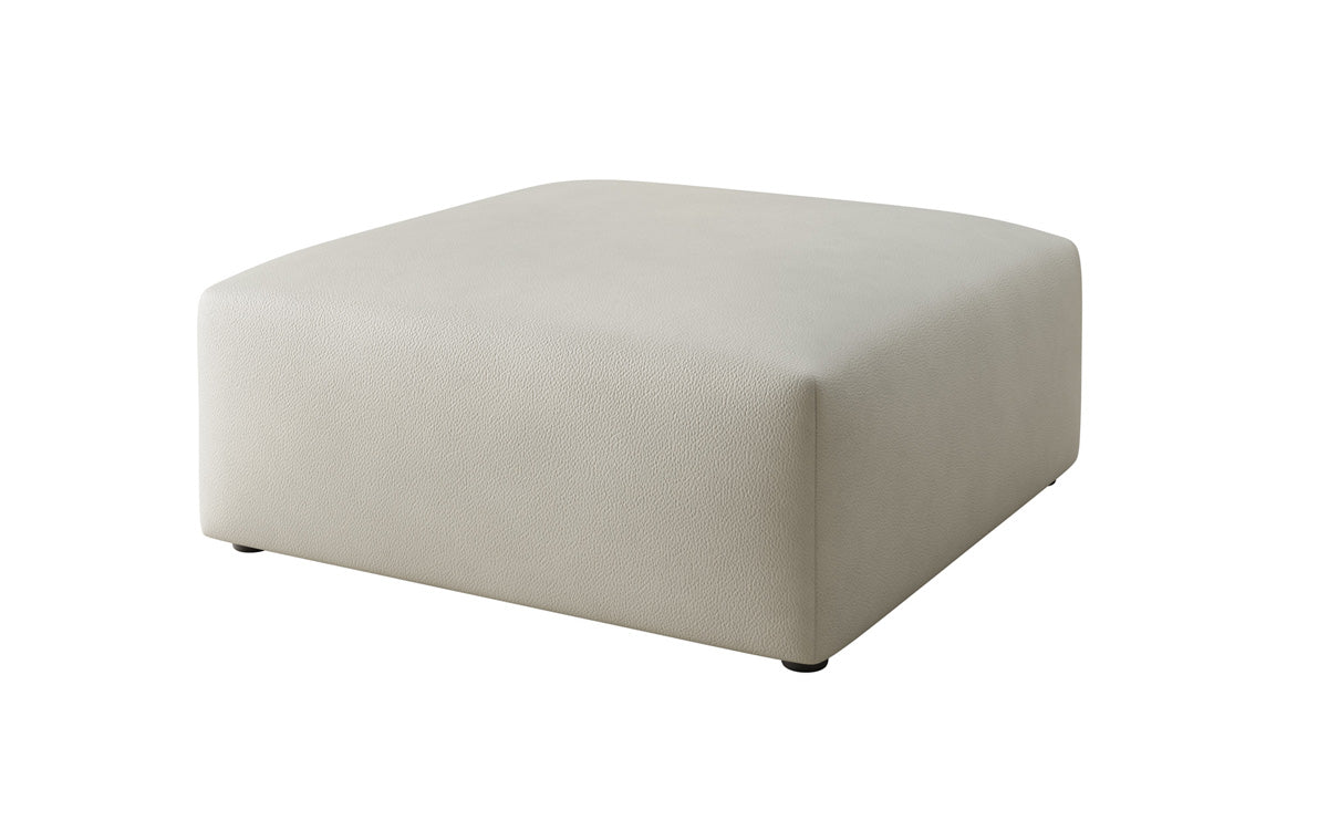 Side stool 80 cm Snug made of genuine leather