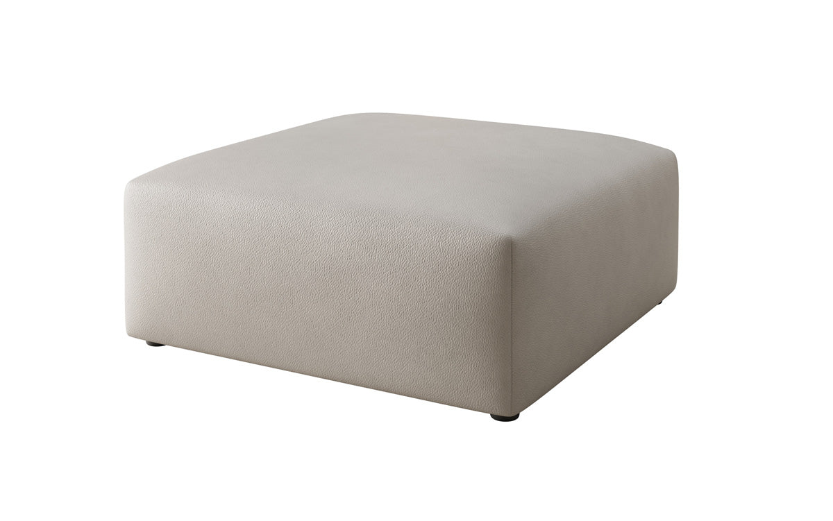 Side stool 80 cm Snug made of genuine leather