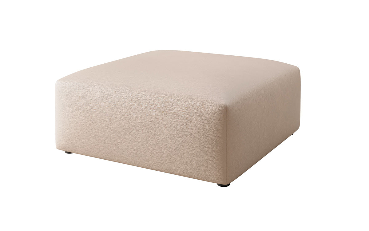 Side stool 80 cm Snug made of genuine leather