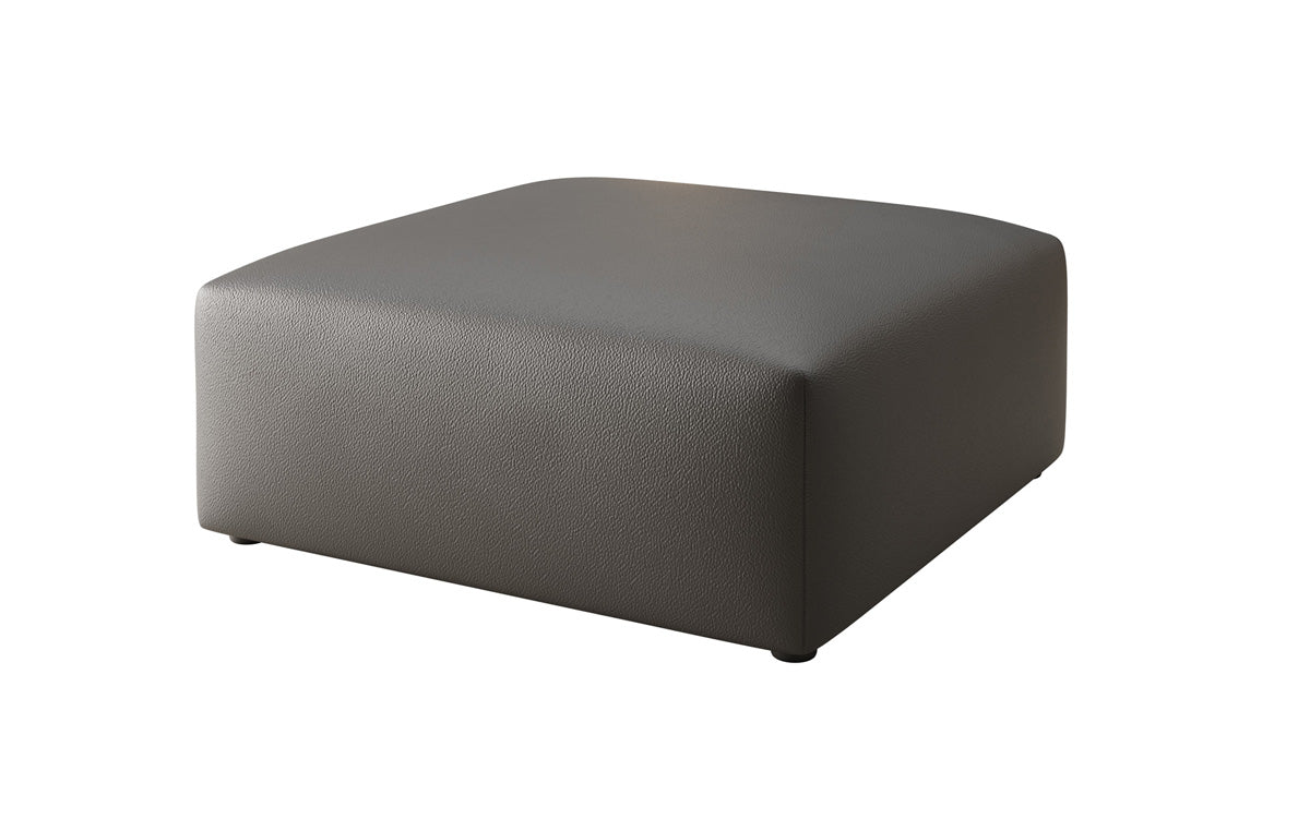 Side stool 80 cm Snug made of genuine leather