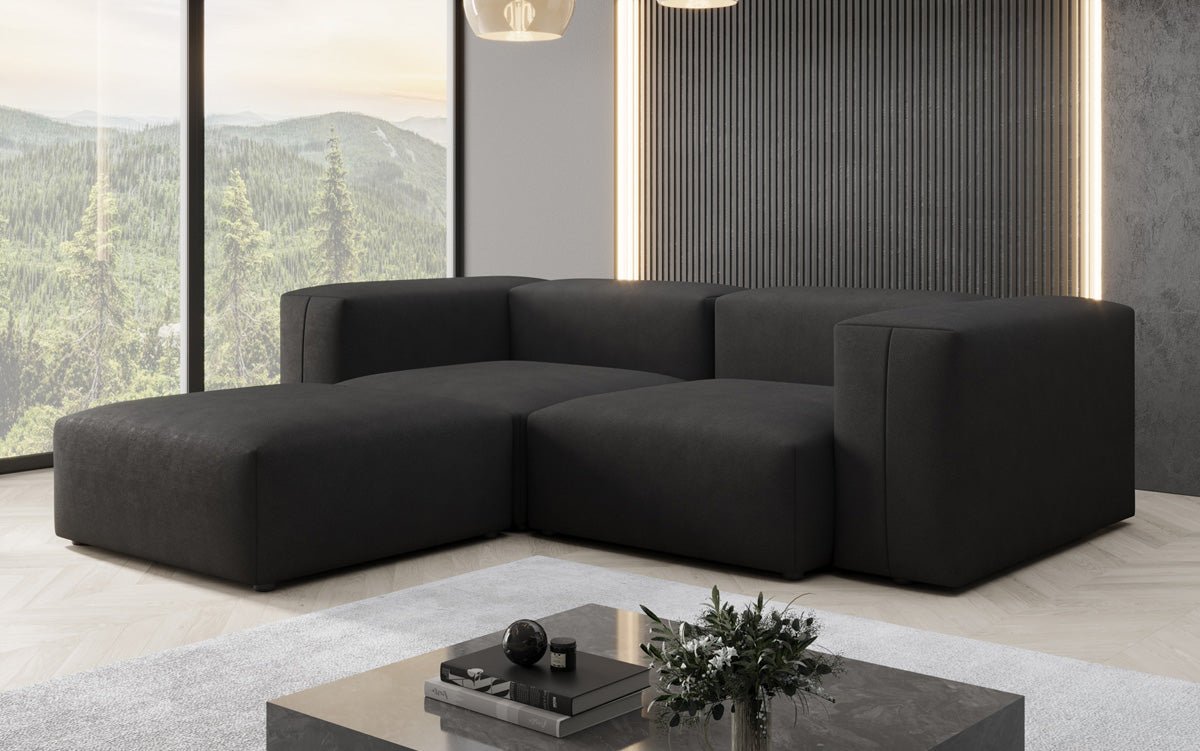 Designer L Sofa Snug Mini in Fabric