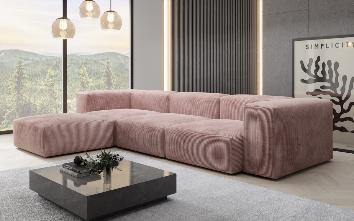 Designer Sofa Snug aus Kord