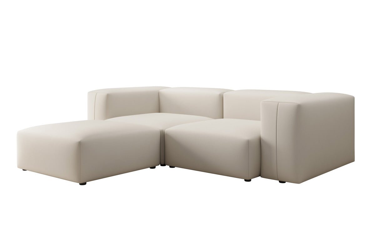 Designer L Sofa Snug Mini in Fabric