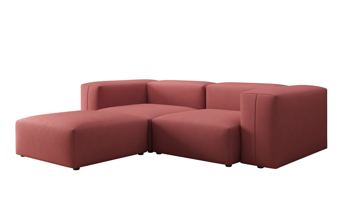 Designer L Sofa Snug Mini in Fabric