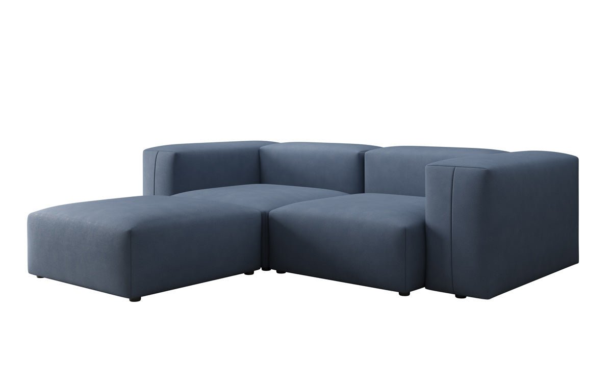 Designer L Sofa Snug Mini in Fabric