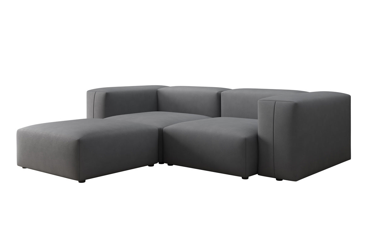 Designer L Sofa Snug Mini in Fabric