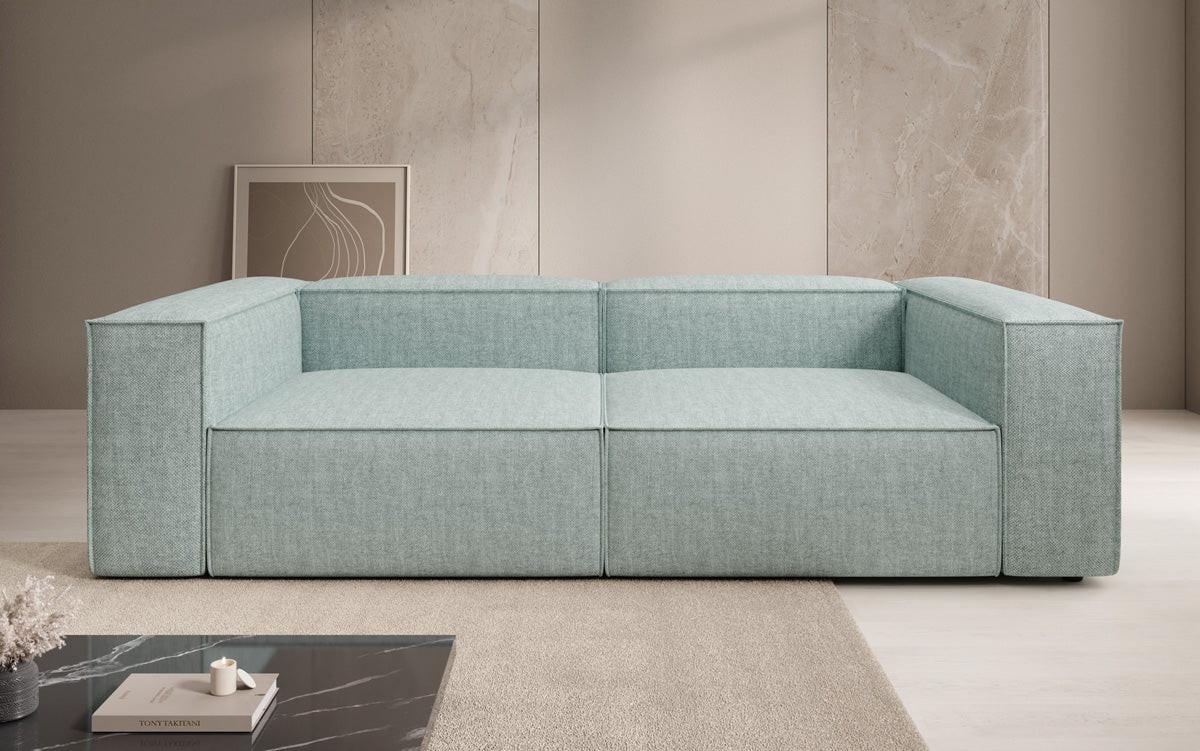 Canapé design Lesley 3 places aspect lin