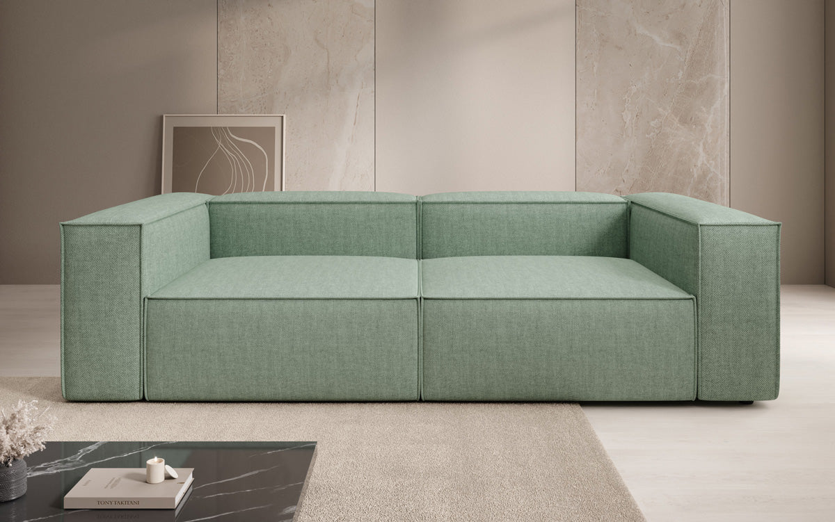 Canapé design Lesley 3 places aspect lin