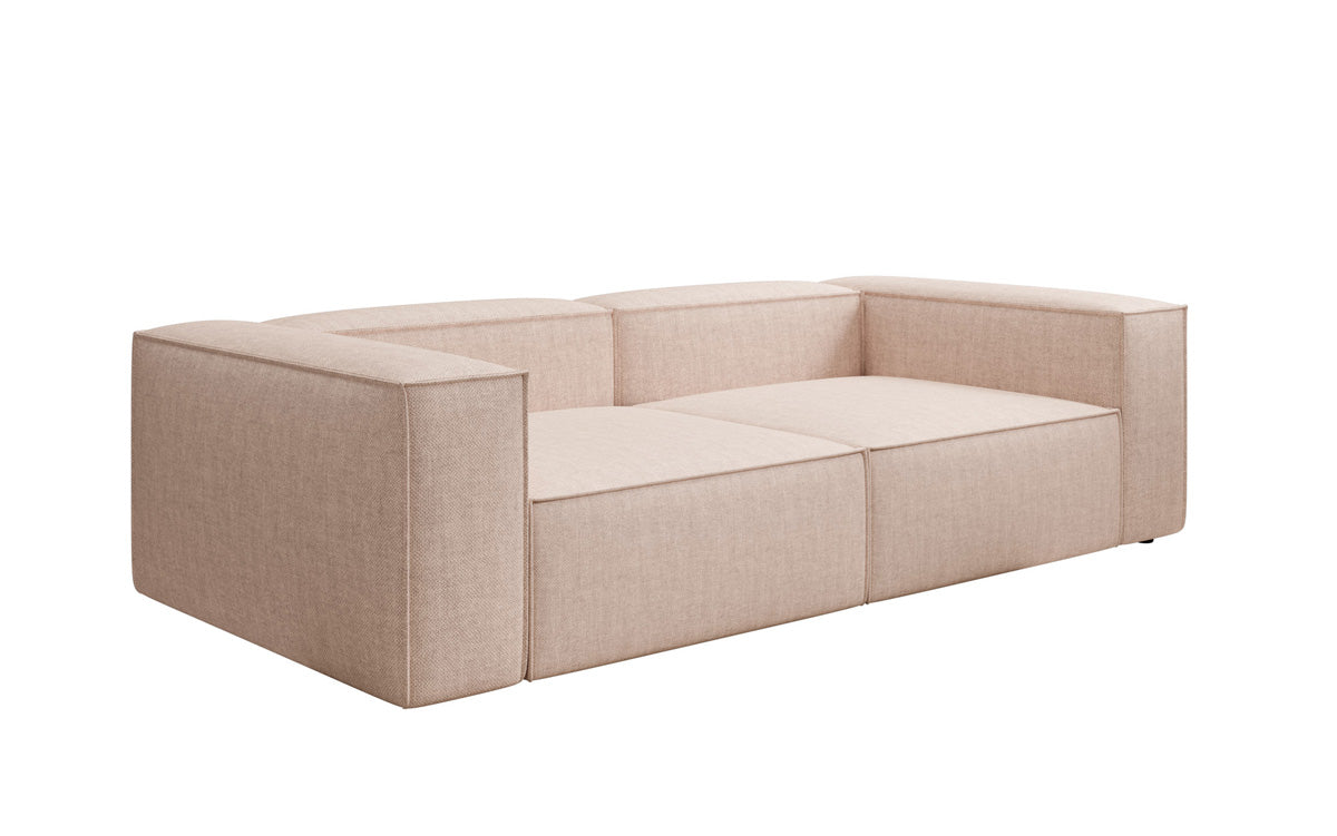 Canapé design Lesley 3 places aspect lin