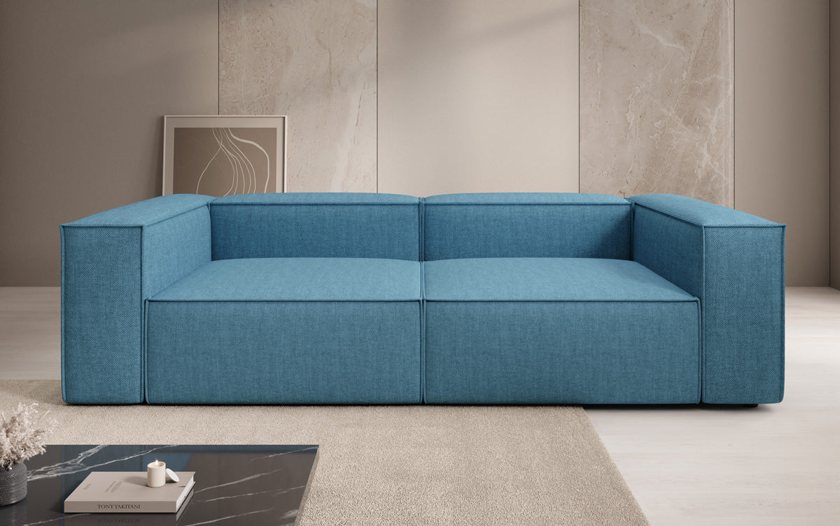 Canapé design Lesley 3 places aspect lin