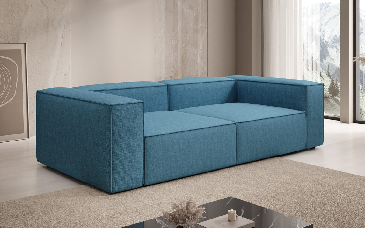 Canapé design Lesley 3 places aspect lin