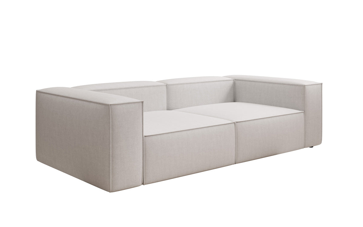 Canapé design Lesley 3 places aspect lin