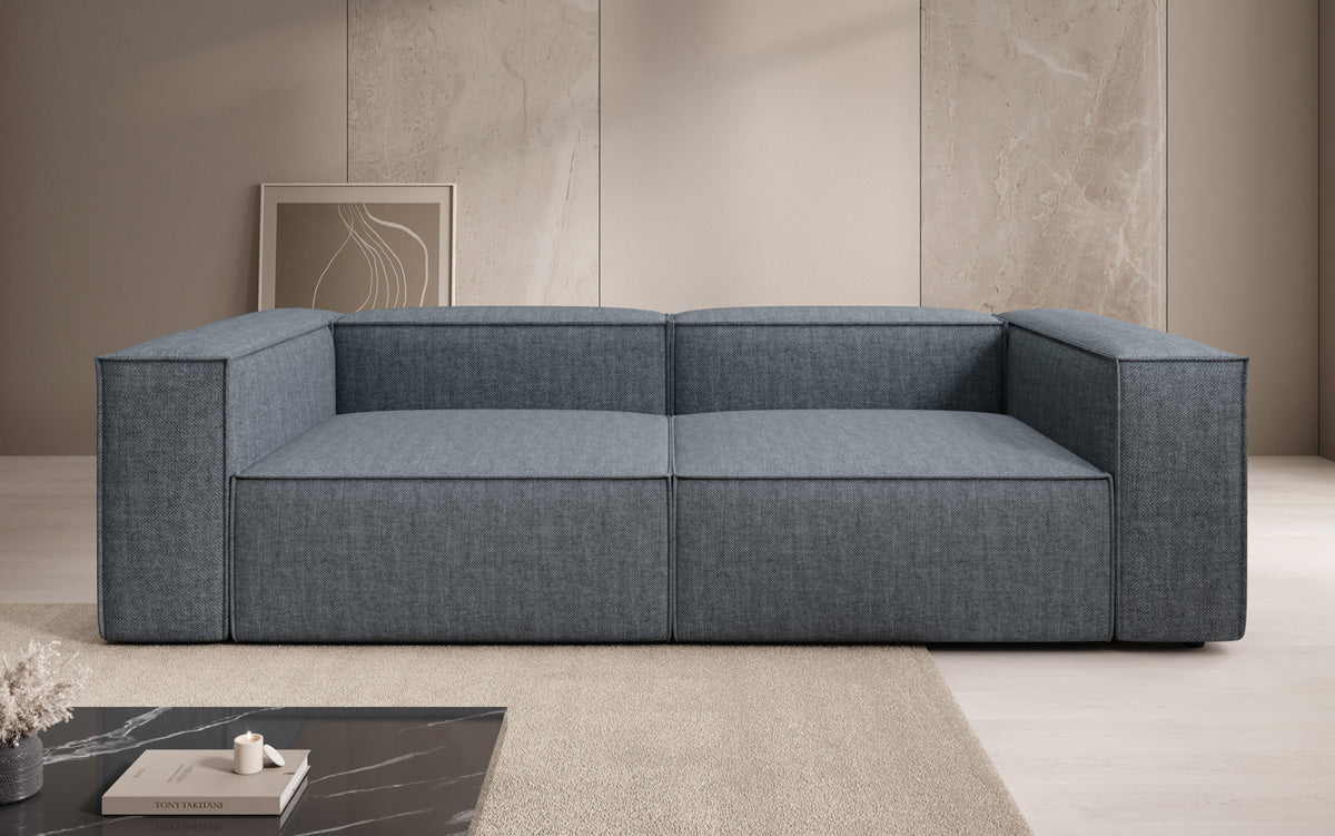 Canapé design Lesley 3 places aspect lin