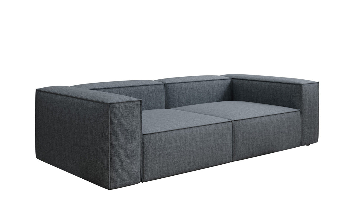 Canapé design Lesley 3 places aspect lin
