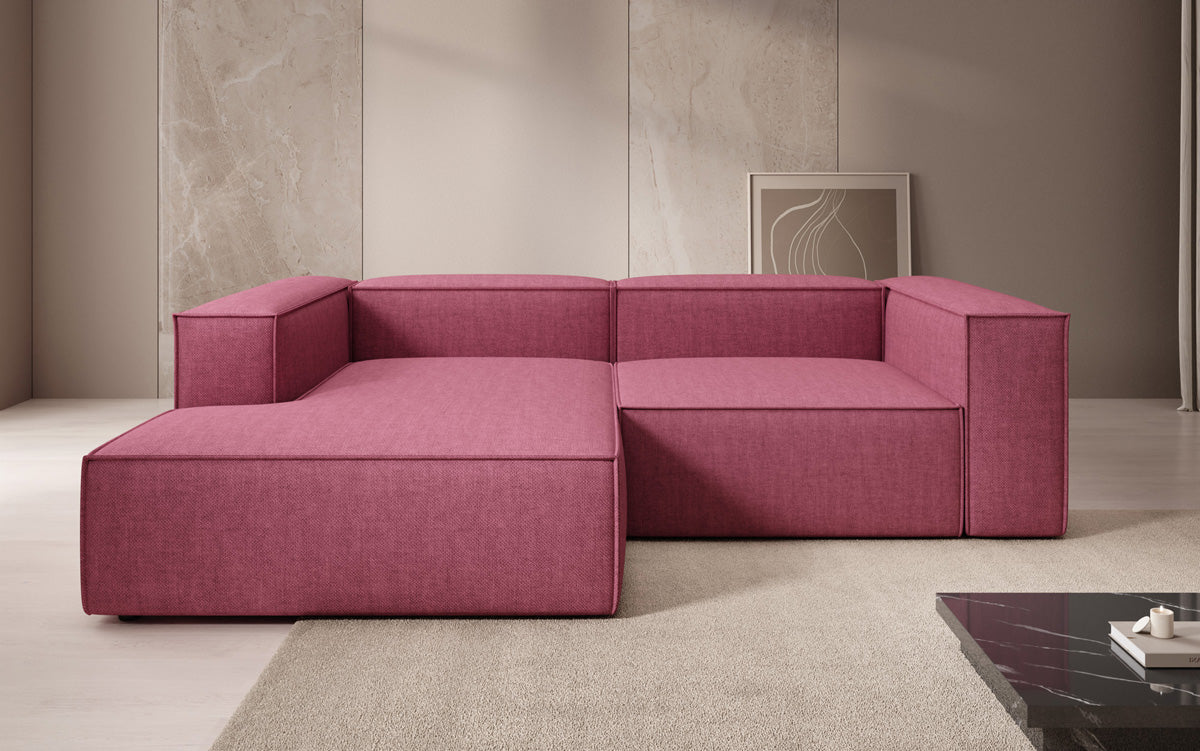 Designer Ecksofa Lesley Mini a Lengen-Optik
