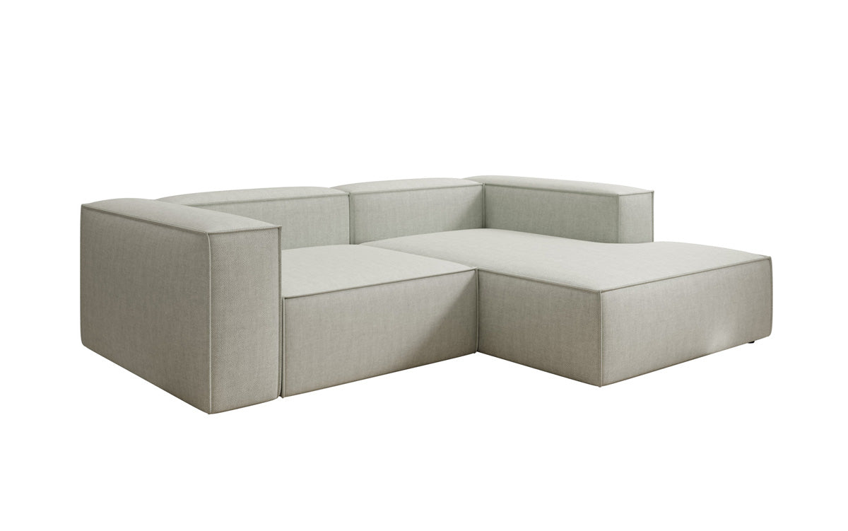 Designer Ecksofa Lesley Mini a Lengen-Optik