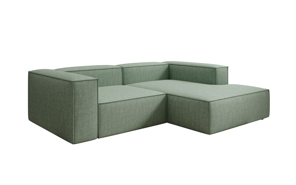 Designer Ecksofa Lesley Mini a Lengen-Optik