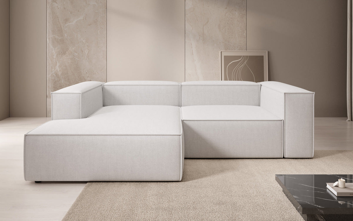 Designer Ecksofa Lesley Mini a Lengen-Optik