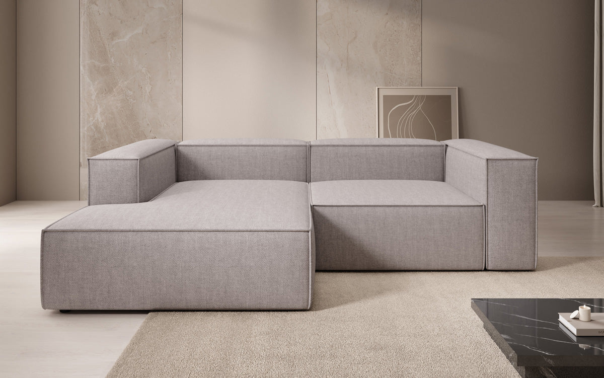 Designer Ecksofa Lesley Mini a Lengen-Optik