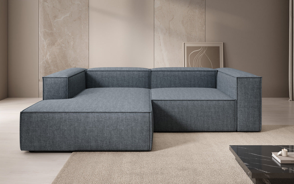 Designer Ecksofa Lesley Mini a Lengen-Optik