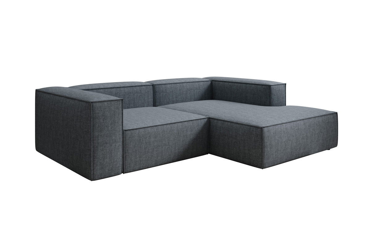 Designer Ecksofa Lesley Mini a Lengen-Optik