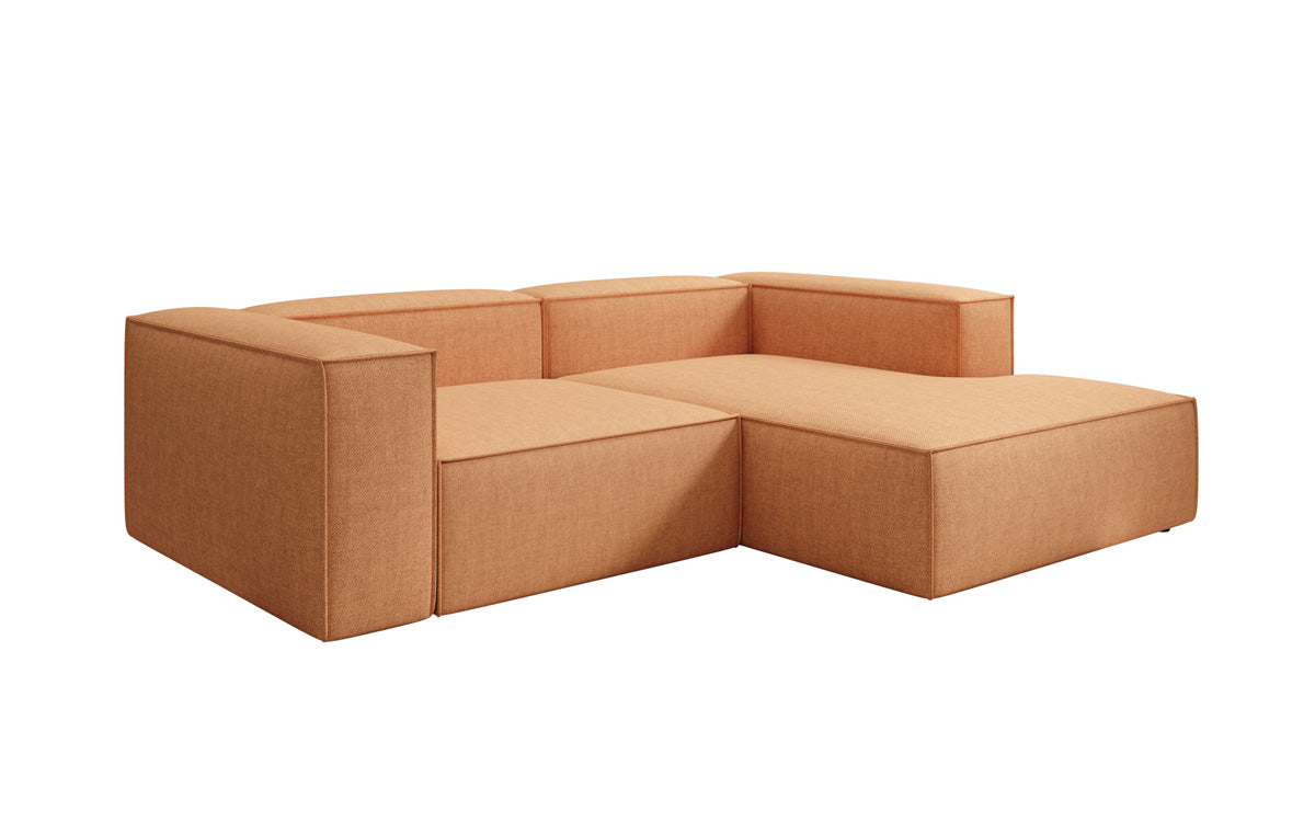 Designer Ecksofa Lesley Mini a Lengen-Optik