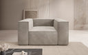 Designer sofa armchair Lesley in velvet