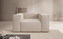 Designer Sofa-Sessel Lesley aus Stoff