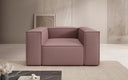 Designer Sofa-Sessel Lesley aus Stoff