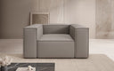 Designer Sofa-Sessel Lesley aus Stoff
