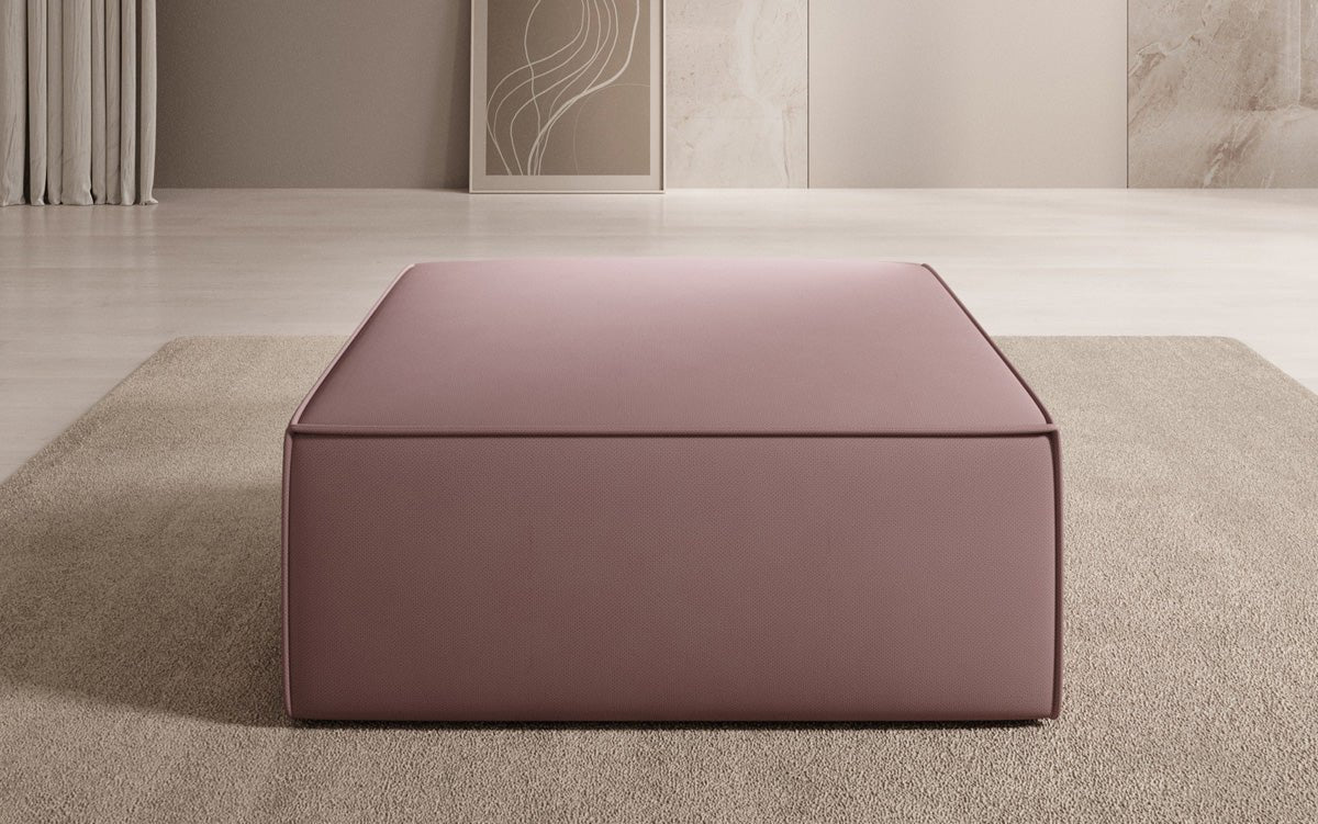 Lesley side stool in fabric