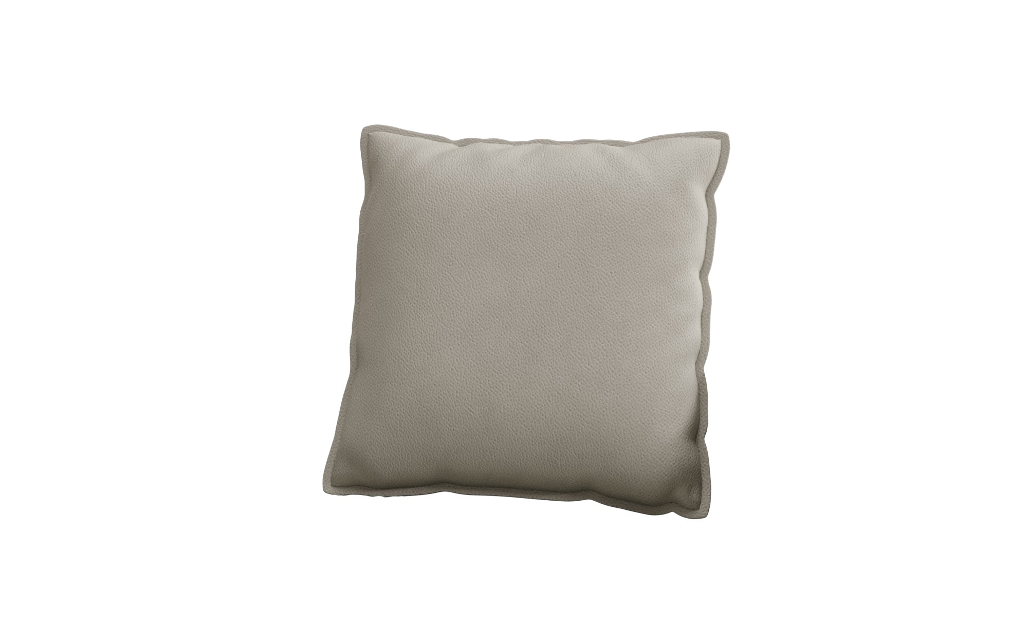 Decorative pillow Lesley 60x60 in genuine leather