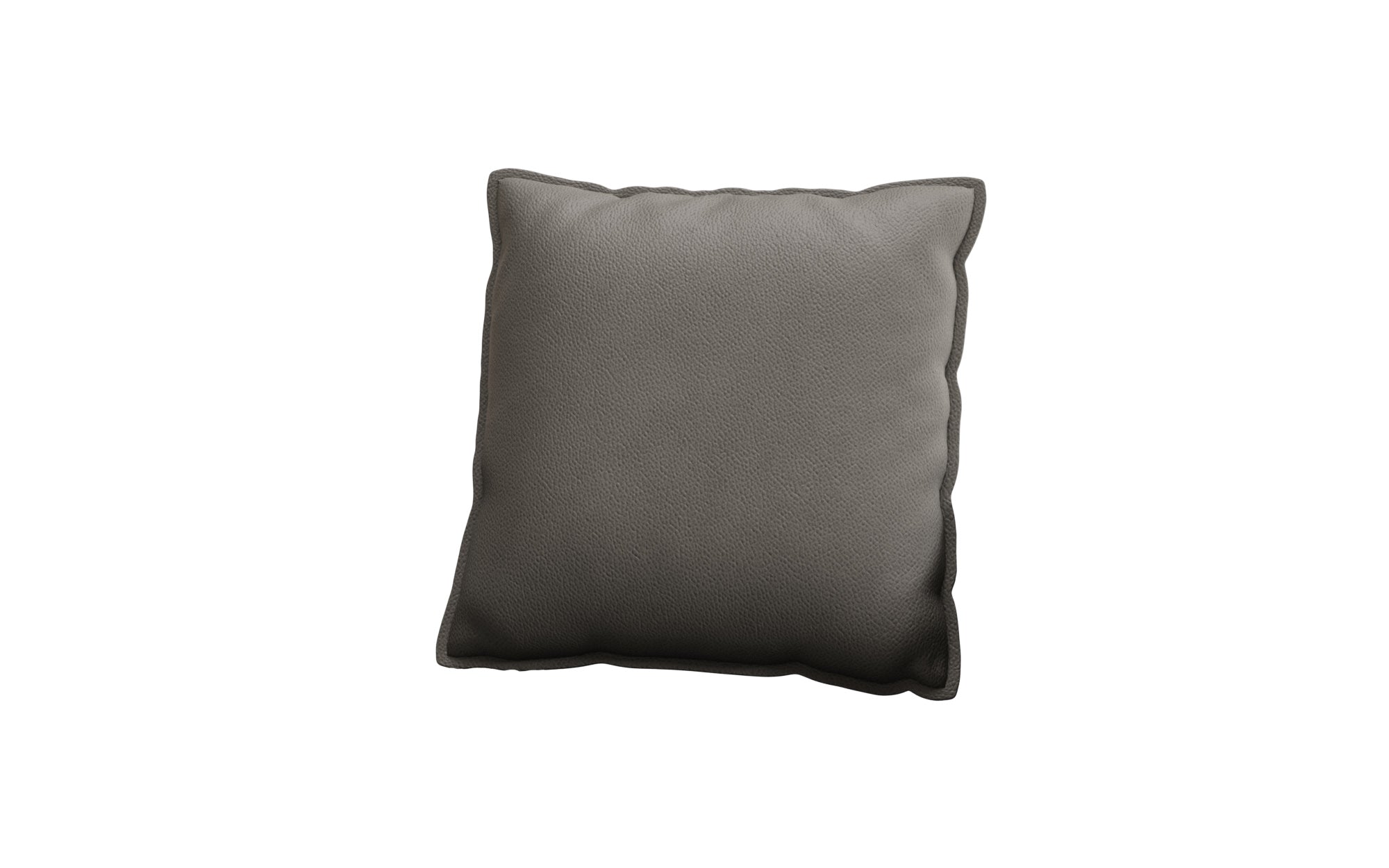 Decorative pillow Lesley 60x60 in genuine leather