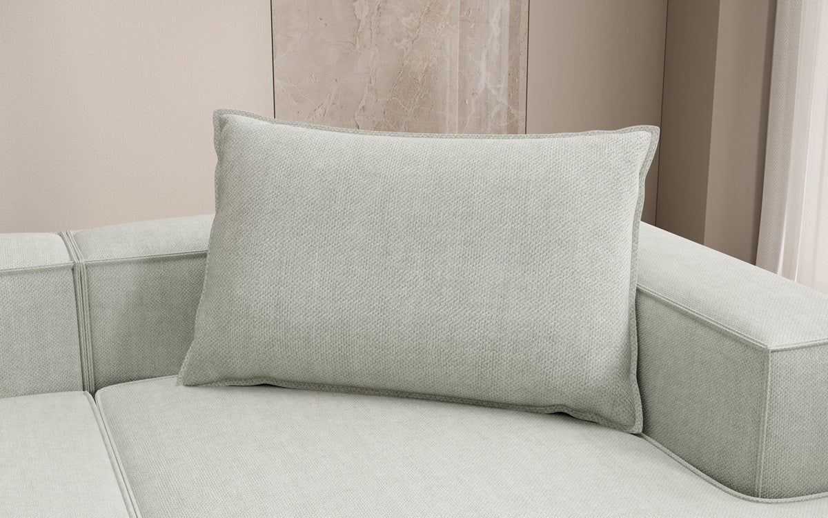 Decorative cushion Lesley 45x80 in linen look