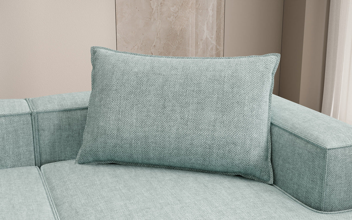 Decorative cushion Lesley 45x80 in linen look
