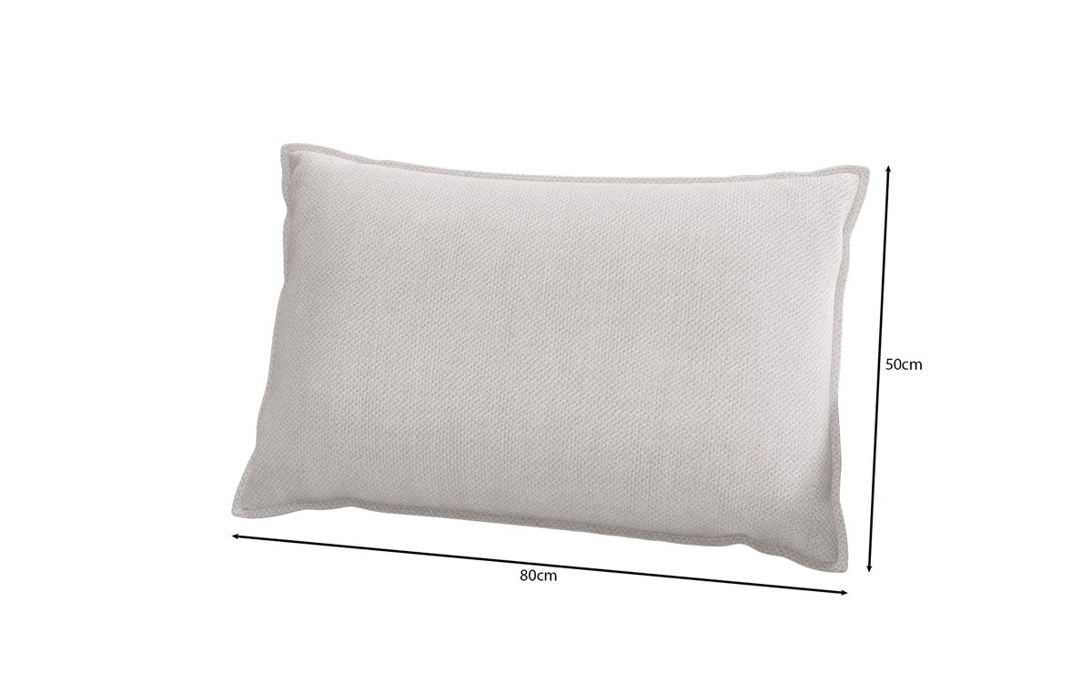 Decorative cushion Lesley 45x80 in linen look