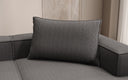 Coussin décoratif Lesley 45x80 en Bouclé