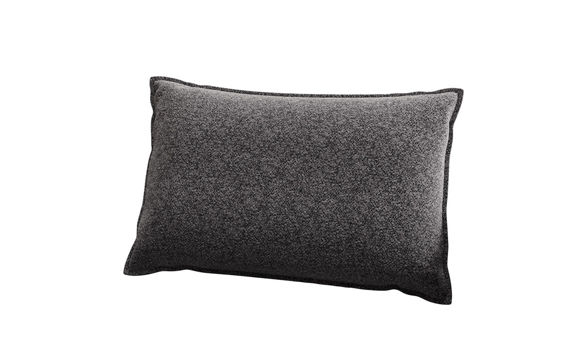 Coussin décoratif Lesley 45x80 en tissu texturé