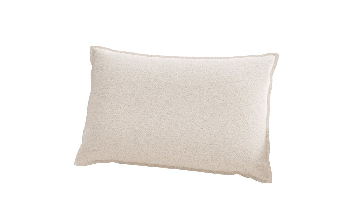 Coussin décoratif Lesley 45x80 en tissu texturé