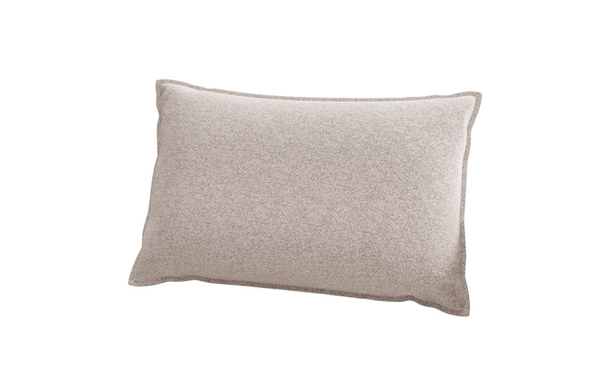 Coussin décoratif Lesley 45x80 en tissu texturé