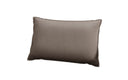 Coussin décoratif Lesley 45x80 en cuir véritable