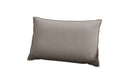 Coussin décoratif Lesley 45x80 en cuir véritable