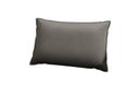 Coussin décoratif Lesley 45x80 en cuir véritable