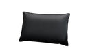 Coussin décoratif Lesley 45x80 en cuir véritable