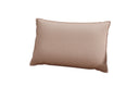 Coussin décoratif Lesley 45x80 en cuir véritable
