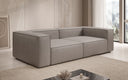 Canapé design Lesley 3 places en cuir véritable