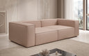 Canapé design Lesley 3 places en cuir véritable