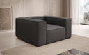 Designer Sofa-Sessel Lesley aus Stoff