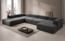 Designer Sofa Lesley U XXL in Samt