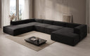 Designer Sofa Lesley U XXL in Samt